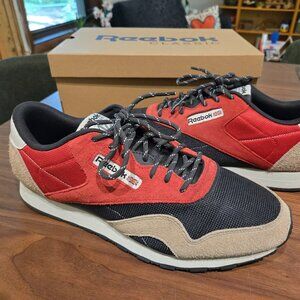 Reebok Classic Nylon MU Gray Suede Men's Size 11 US